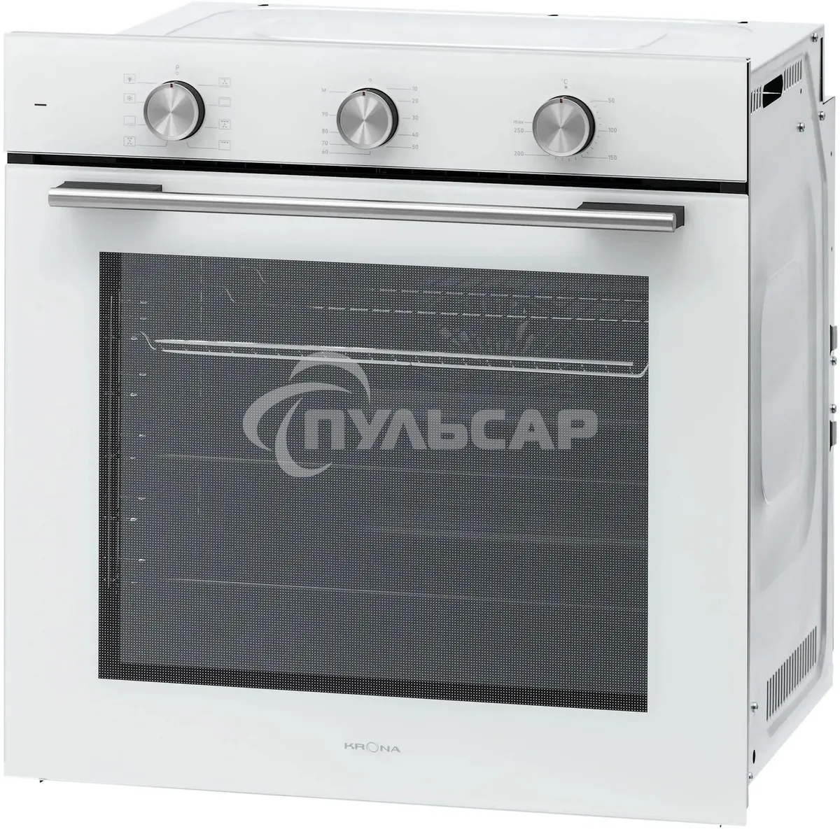 Духовой шкаф электрический встраиваемый Krona BIRNE 60 WH белый