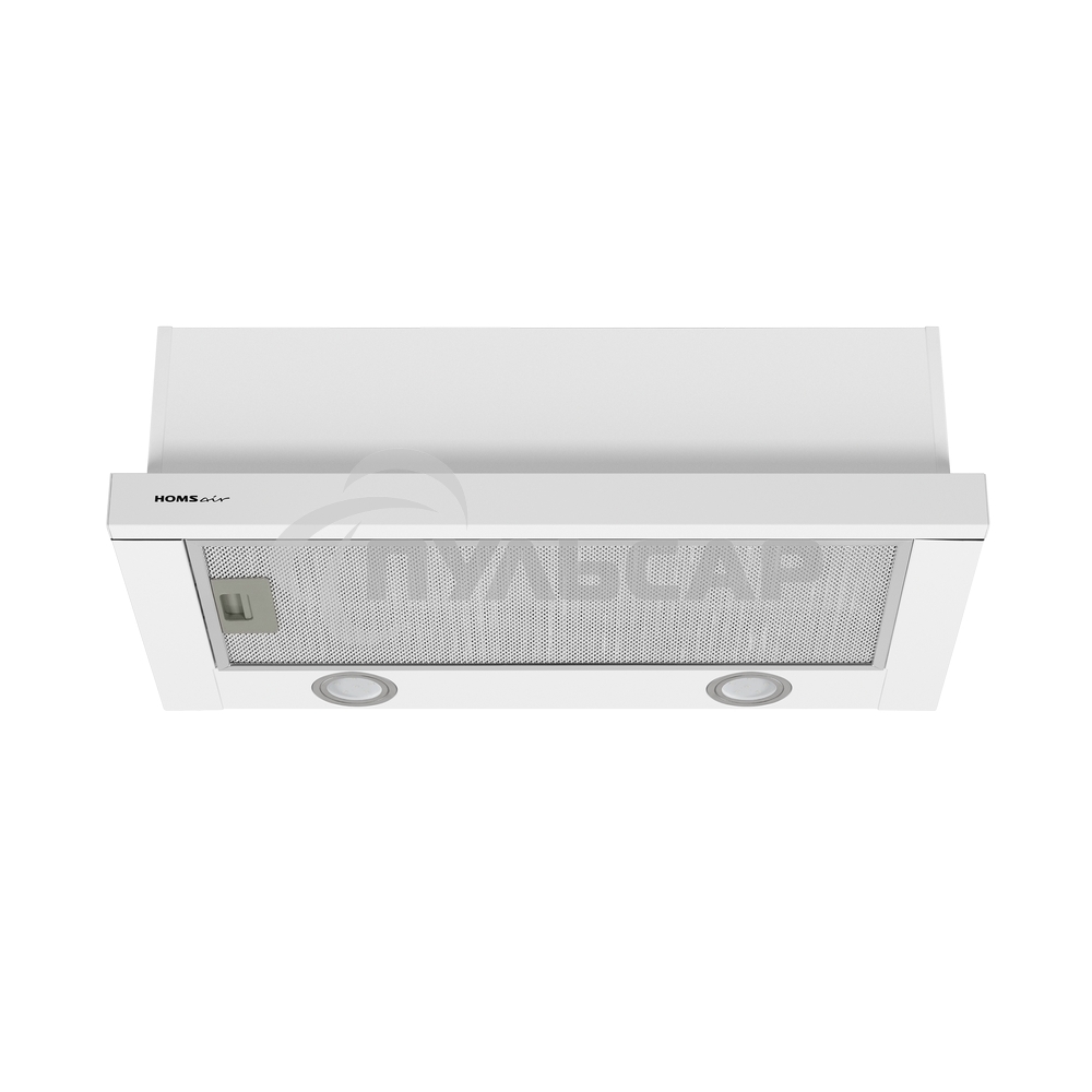 Вытяжка телескопическая HOMSair Flat 50 белый, 50 см, 520 куб. м/ч, 47 дБ