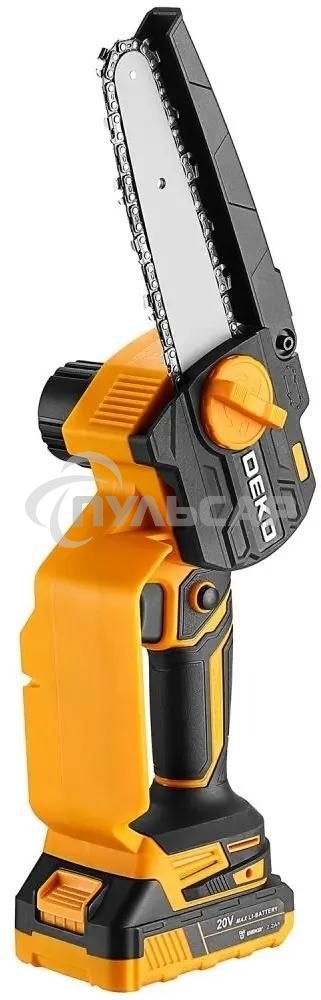 Пила цепная аккумуляторная DEKO DKCHS 20-6 PRO, 4