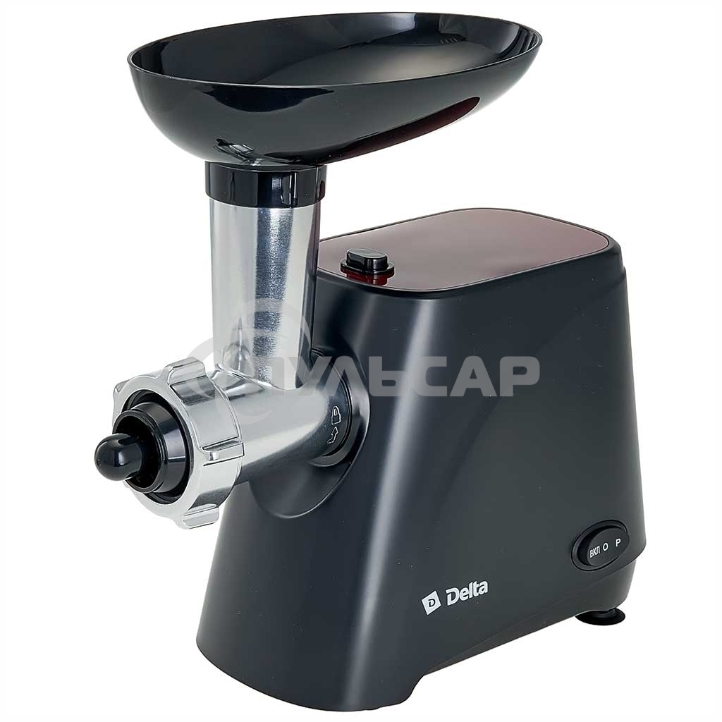 Мясорубка электрическая DELTA DL-6106M черный с красным