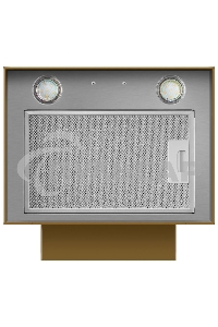 Вытяжка пристенная островная Maunfeld Bath 402 золотой, 40 см, 1150 куб. м/ч, 52 дБ