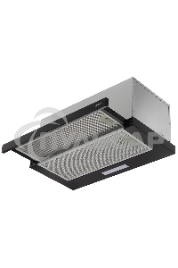 Вытяжка встраиваемая Gorenje TH60E6XB серебристый управление: кнопочное (1 мотор)