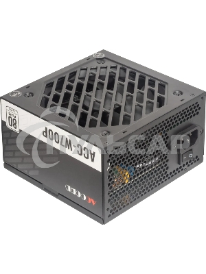 Блок питания Accord ACC-W700P, 700Вт, 80 PLUS WHITE, 120мм, черный