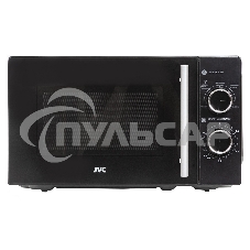 Микроволновая печь JVC JK-MW143M черный, 20 л, 700 Вт, переключатели - поворотный механизм