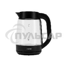Чайник электрический Starwind SKG4030 1.7л. 2200Вт черный (корпус: стекло)