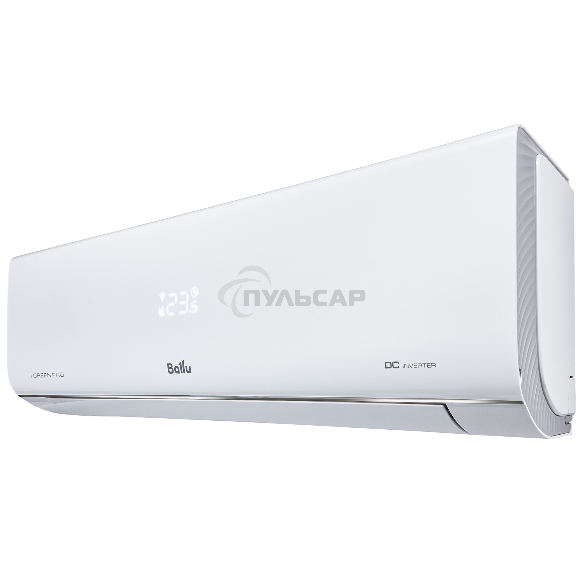 Внутренний блок сплит-системы Ballu iGreen Pro DC BSAGI/in-24HN8_V4 инвертор, 24000 BTU, 70 м², 32 дБ, охлаждение, обогрев, осушение, белый