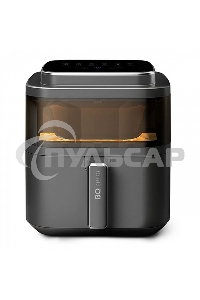 Аэрогриль BQ GR2002 Black-Silver. Мощность:1500 Вт, Объем корзины: XL