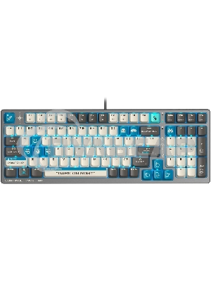 Клавиатура проводная A4Tech Bloody S98 Pixels Blue USB серый/бежевый