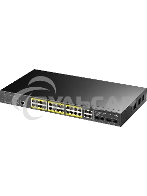 Коммутатор Cudy GS2028PS4-300W (L2) 28x1Gbит/с 4SFP 24PoE+ 300W управляемый