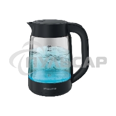 Чайник электрический Starwind SKG4030 1.7л. 2200Вт черный (корпус: стекло)