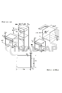 Духовой шкаф электрический HOMSair OEM606BK черный