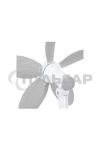 Вентилятор настольный DUX DX-07 7 Вт, белый/серый