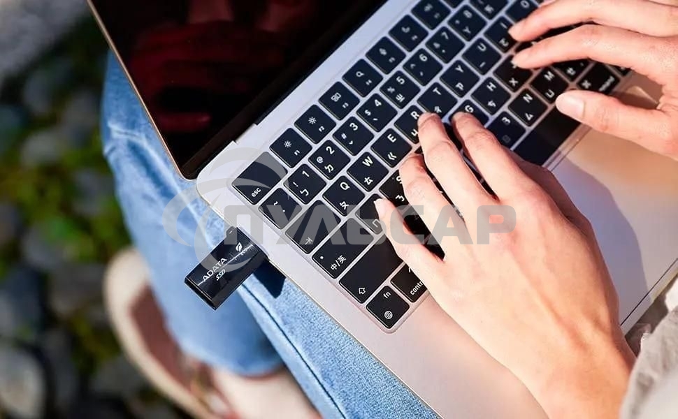 Внешний SSD ADATA SC730, 1TB, USB 3.2 Gen 2 Type-A/Type-C, R/W 600/600, черный