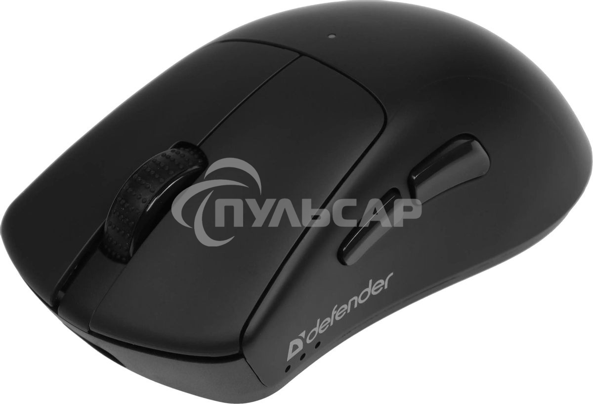 Мышь беспроводная Defender Delata GM-082 черный, 12000 dpi, радиоканал, Bluetooth, USB, кнопки - 6