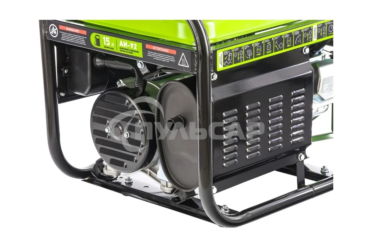 Электрогенератор бензиновый СИБРТЕХ БС-2800, 2.5 кВт, 95 дБ, 39.6 кг