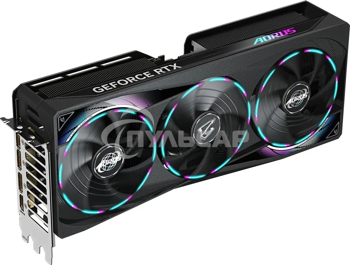 Видеокарта Gigabyte PCI-E GV-N5070AORUS M-12GD 1.0 NVIDIA GeForce RTX 5070 12Gb 192bit GDDR7 2805/28000 HDMIx1 DPx3 HDCP Ret