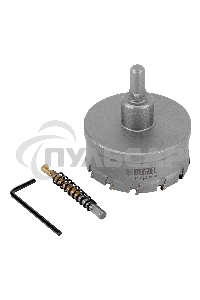 Коронка по металлу Denzel твердосплавная, 73 мм