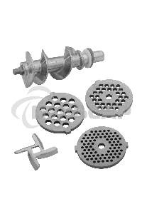 Мясорубка электрическая Maunfeld MF-233CH красный, 1360 Вт