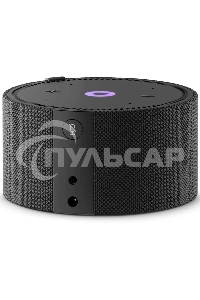 Умная колонка Яндекс Станция Мини, 10Вт, с голосовым ассистентом Алиса на YaGPT, с LED-часами, черный