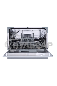 Посудомоечная машина Бирюса DWC-506/7 M, металл, 55 см, 6 компл., 49 дБ, класс A+