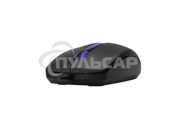 Мышь проводная A4Tech N-530 черный, 1200 dpi, USB, кнопки - 3