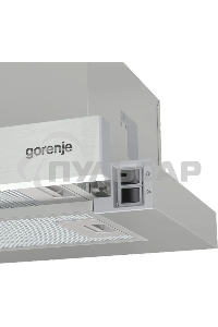 Вытяжка встраиваемая Gorenje TH606E4X нержавеющая сталь управление: кнопочное (1 мотор)