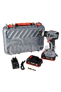 Аккумуляторный бесщеточный шуруповерт ProfiPower MKBL-18BT (18В,Li-ion-2шт, 2.0А·ч, 0,8-10мм,40нм,магнитная бита, З/У, в кейсе)