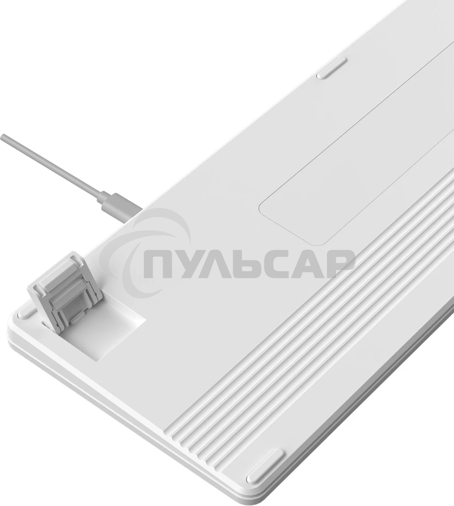 Клавиатура беспроводная A4Tech Fstyler FBX55C Bluetooth /USB /радиоканал белый