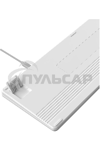 Клавиатура беспроводная A4Tech Fstyler FBX55C Bluetooth /USB /радиоканал белый