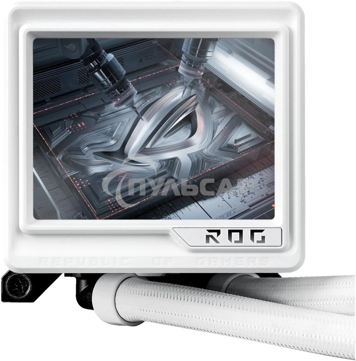 Жидкостная система охлаждения ASUS ROG RYUJIN III 360 ARGB EXTREME WHT 90RC0132-M0EAY0 белый 120мм алюминий+медь 2800rpm 36db 4-pin 305W