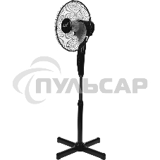 Вентилятор бытовой напольный Rix RSF-3000B, черный