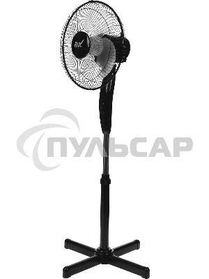 Вентилятор бытовой напольный Rix RSF-3000B, черный