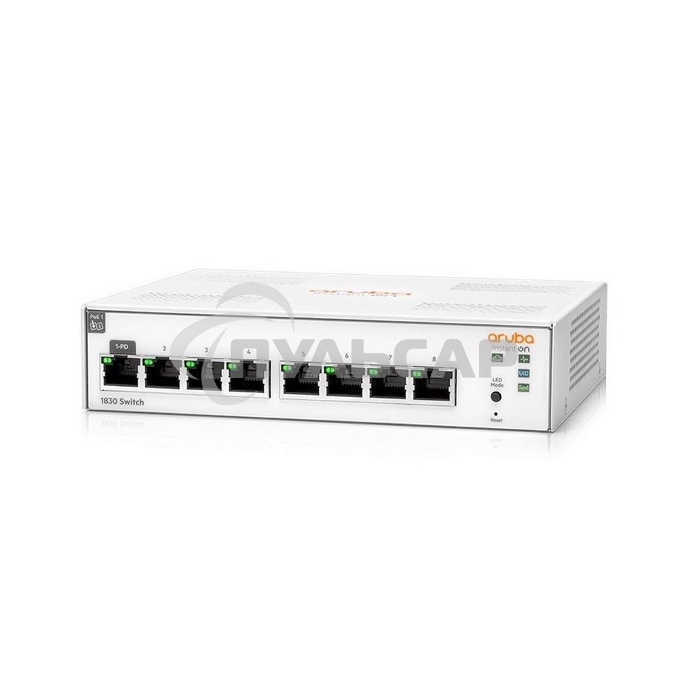 Коммутатор HPE JL810A Aruba Instant On 1830 8G Web-managed fanless Switch