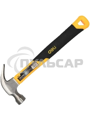 Молоток-гвоздодер Deli DL5002 500 гр Фибергласовая рукоять