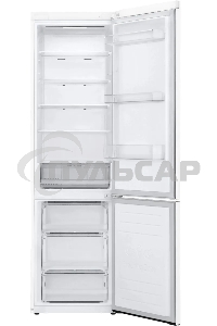 Холодильник LG GA-B509LQYL белый двухкамерный 277/107л морозилка снизу, No Frost