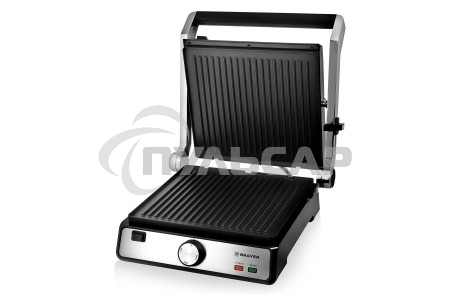 Гриль-пресс BRAYER BR2002, 2000 Вт, съемные, 29*26 см, регул высот, пласт корп., поддон, 180