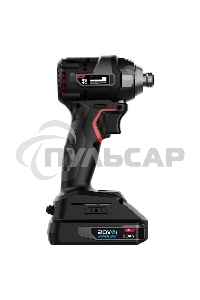 Винтоверт ударный аккумуляторный Deli DE-QZ20-1D2 (2АКБ*2А·ч + ЗУ, 20V, 200Нм, 0-3600об/мин, 0-3600уд/мин, сумка)