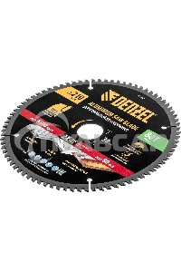 Пильный диск по алюминию Denzel ф210 х 30 мм, 80 зубьев 733787