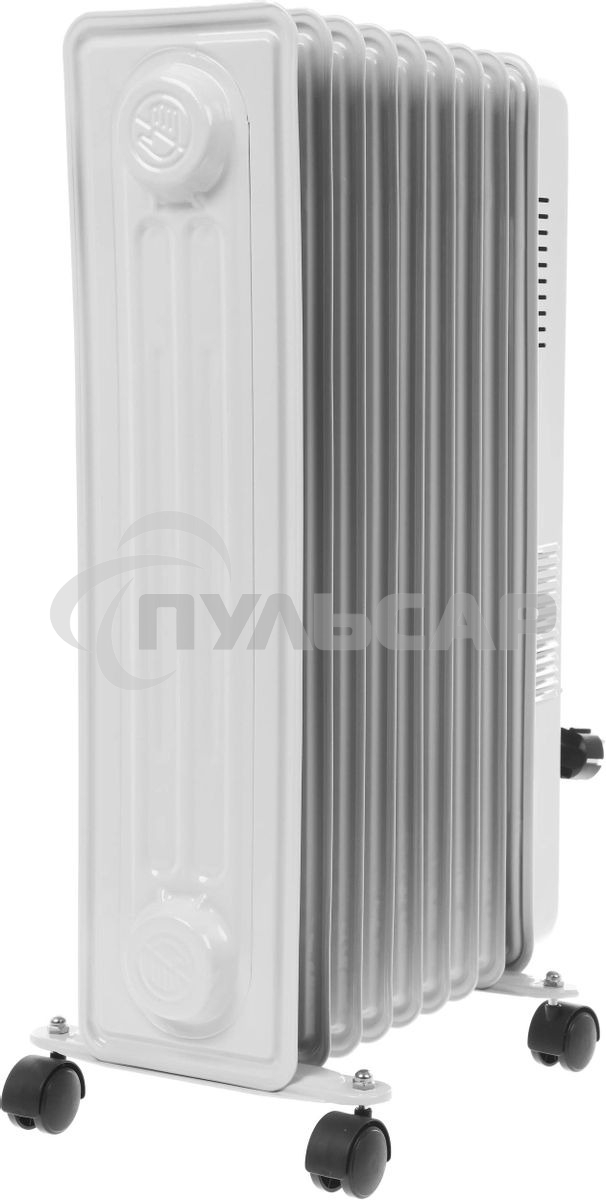 Обогреватель масляный Centek CT-6203-9 (9 секций) белый, 2400 Вт, 20 м2, 3 режима, термостат