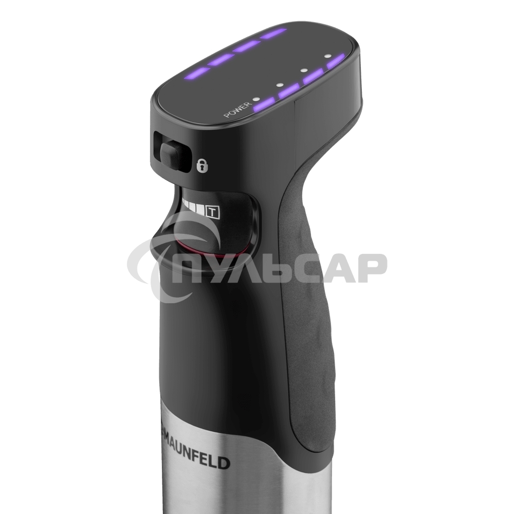 Блендер погружной Maunfeld MF-123SB PRO черный, 1000 Вт