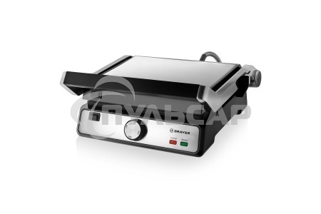 Гриль-пресс BRAYER BR2002, 2000 Вт, съемные, 29*26 см, регул высот, пласт корп., поддон, 180