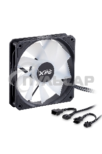 Вентилятор для корпуса ADATA XPG VENTO R 120 ARGB PWM черный, 120 мм, 1600 об/мин, 32 дБ, 4 pin