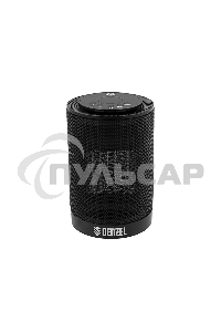 Тепловентилятор керамический Denzel DTFC-1200, черный, 600/1200 Вт, 12 м2, 3 режима, термостат