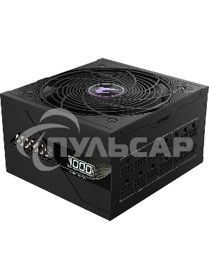 Блок питания Gigabyte ATX 1000W GP-AE1000PM PG5 Gen.5 80 PLUS platinum (20+4pin) APFC 120мм fan 16xSATA Cab Manag RTL