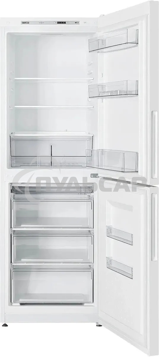 Холодильник Atlant ХМ-4612-101 белый двухкамерный 182/119л морозилка снизу