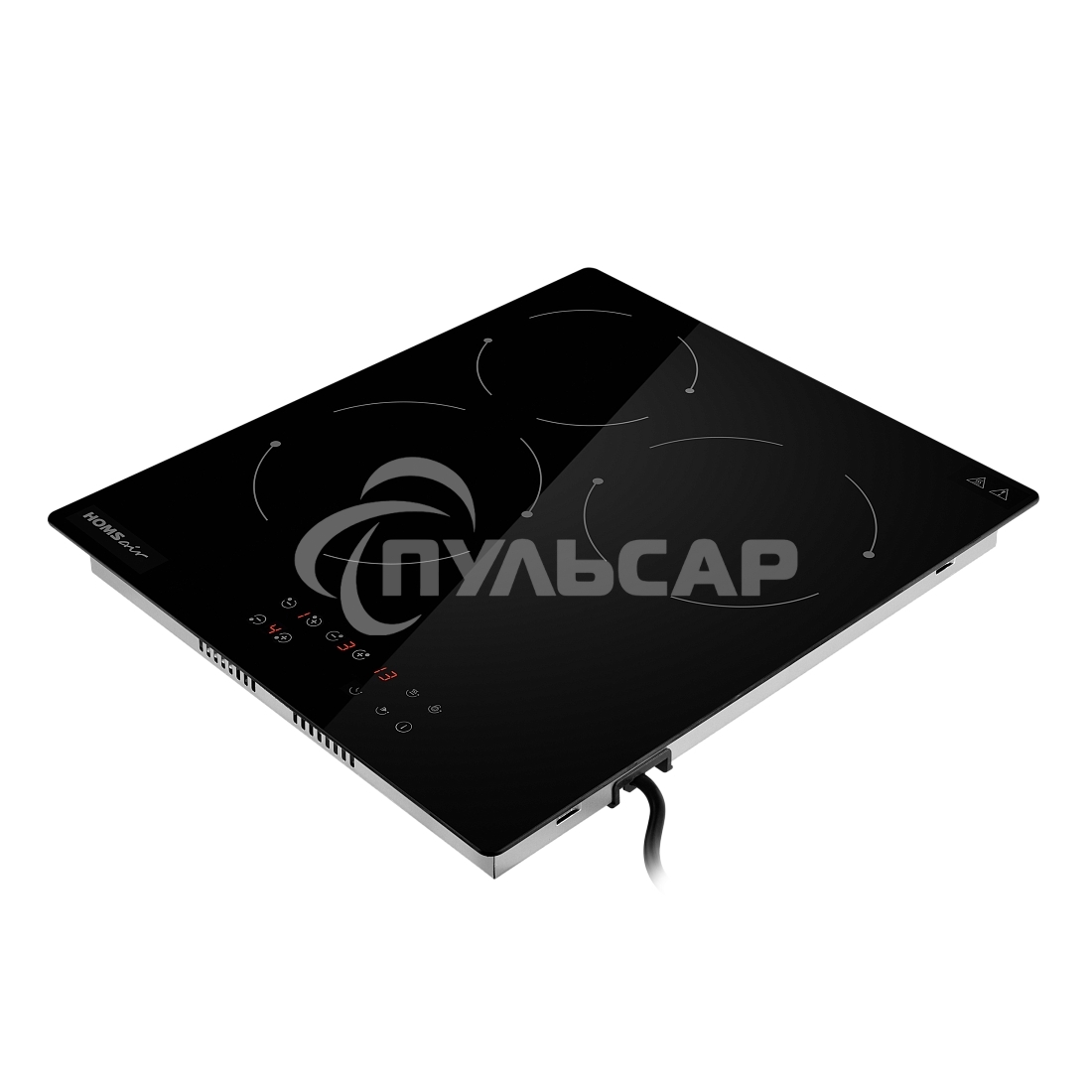 Электрическая варочная панель HOMSair HVС43BK Hi-Light, независимая, черный
