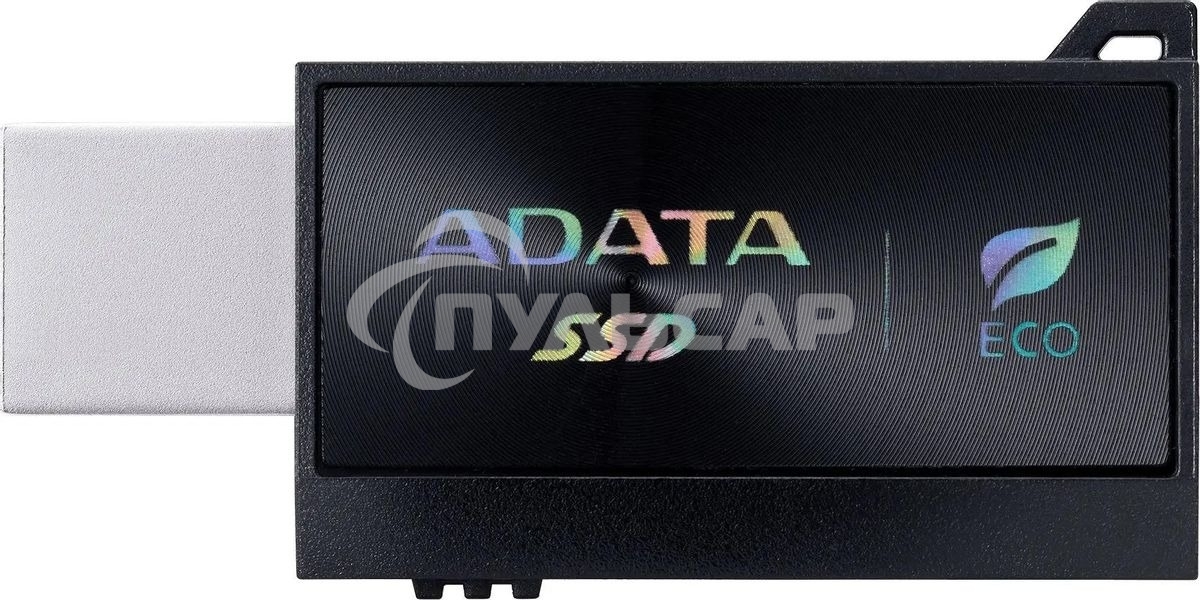 Внешний SSD ADATA SC730, 1TB, USB 3.2 Gen 2 Type-A/Type-C, R/W 600/600, черный