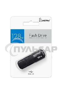Флешка USB 3.1 Smartbuy 128 Gb CLUE черный (SB128 GbCLU-K3)