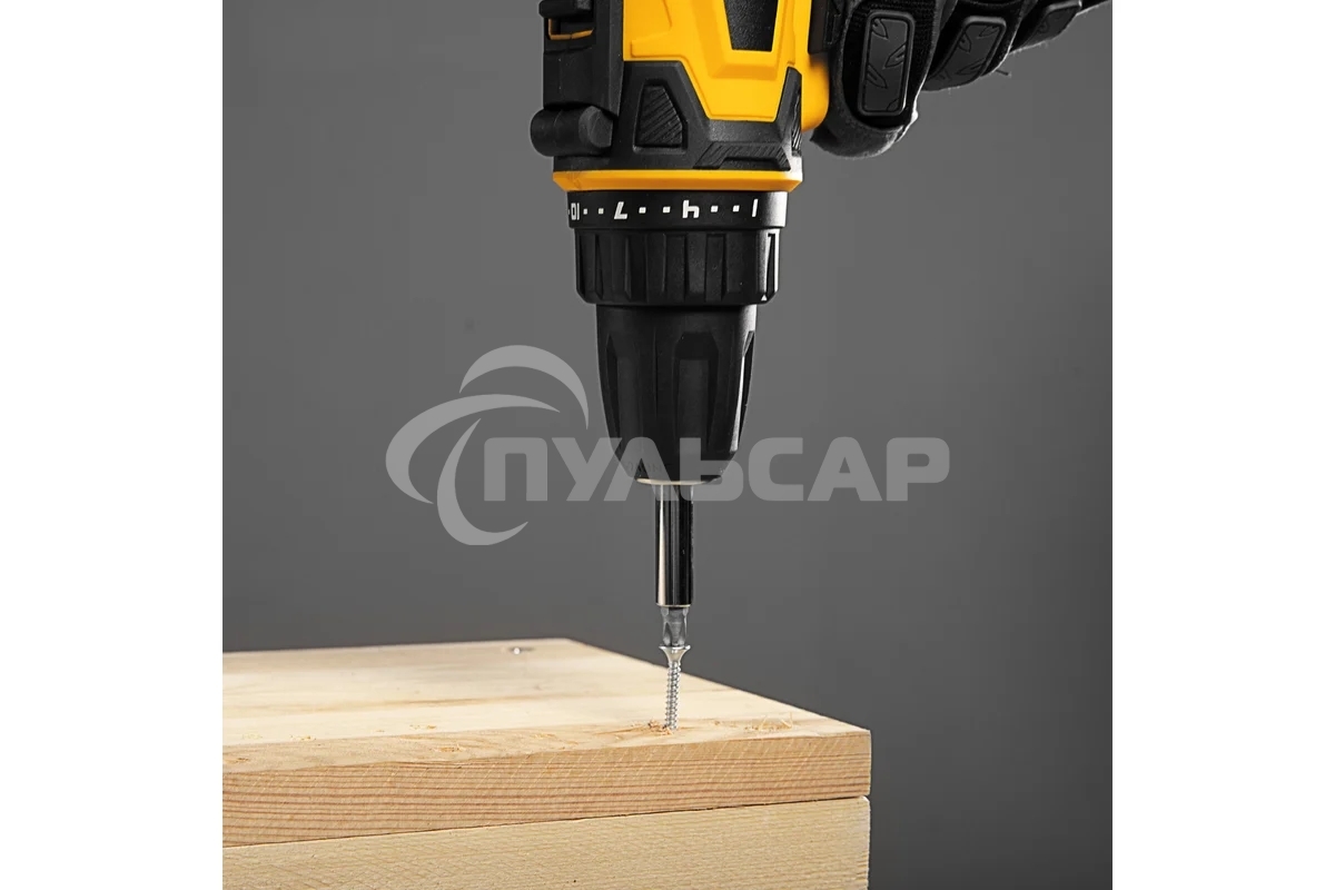 Дрель-шуруповерт Denzel SD-300-10, Сетевая, 300Вт