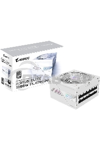Блок питания Gigabyte ATX 1000W GP-AE1000PM PG5 ICE Gen.5 80 PLUS platinum (20+4pin) APFC 120мм fan 16xSATA Cab Manag RTL